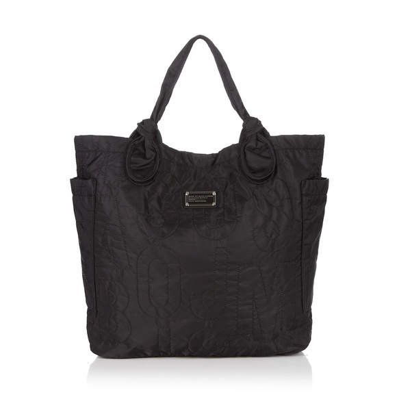 Marc by Marc Jacobs Black Nylon Tate Tote Bag - Picture 1 of 12